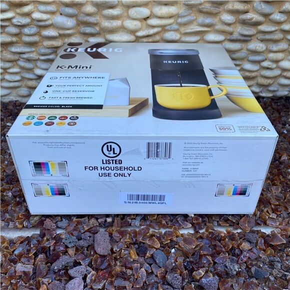 NIB New Black Keurig K-Mini Single-Serve K-Cup Pod Coffee Maker. Compact Kitchen - Picture 11 of 16